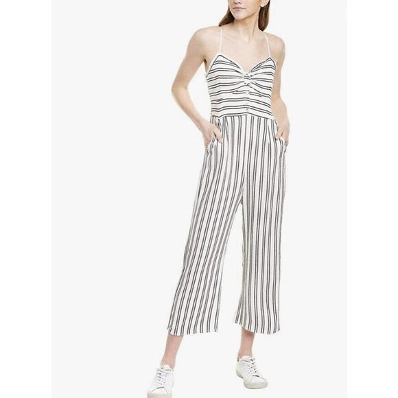 Salt Water Luxe Striped Sleeveless Jumpsuit - Picture 1 of 12